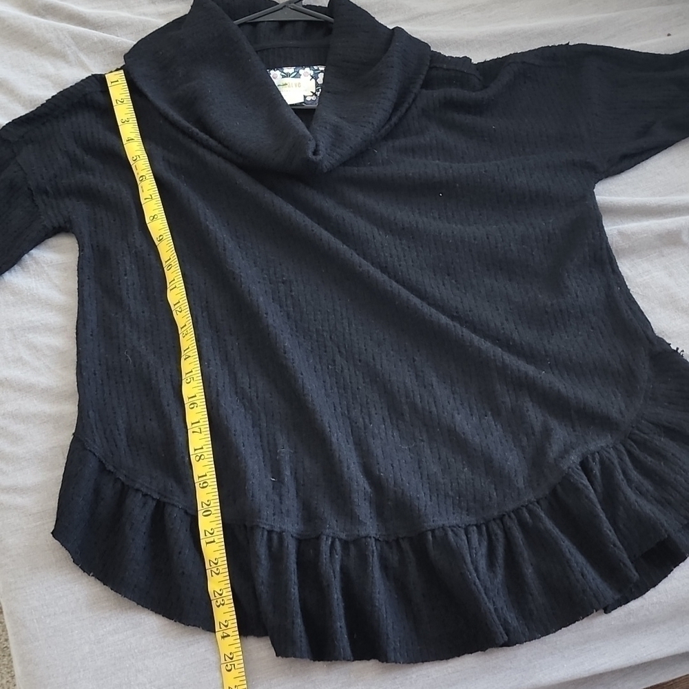 Anthropologie Maeve Addie Ruffled Hacci Pullover sz S MSRP $98 - Picture 11 of 15